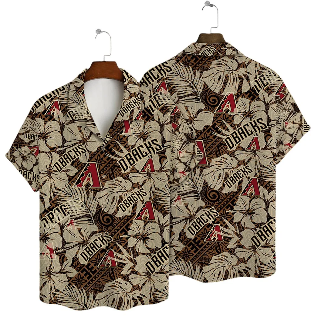 Arizona Diamondbacks Desert Sunset Hawaiian Shirt