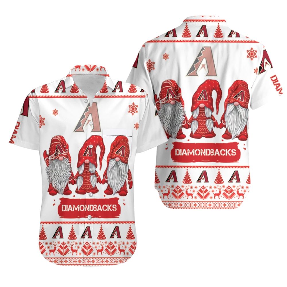 Arizona Diamondbacks Gnomes Cactus Dream Hawaiian Shirt