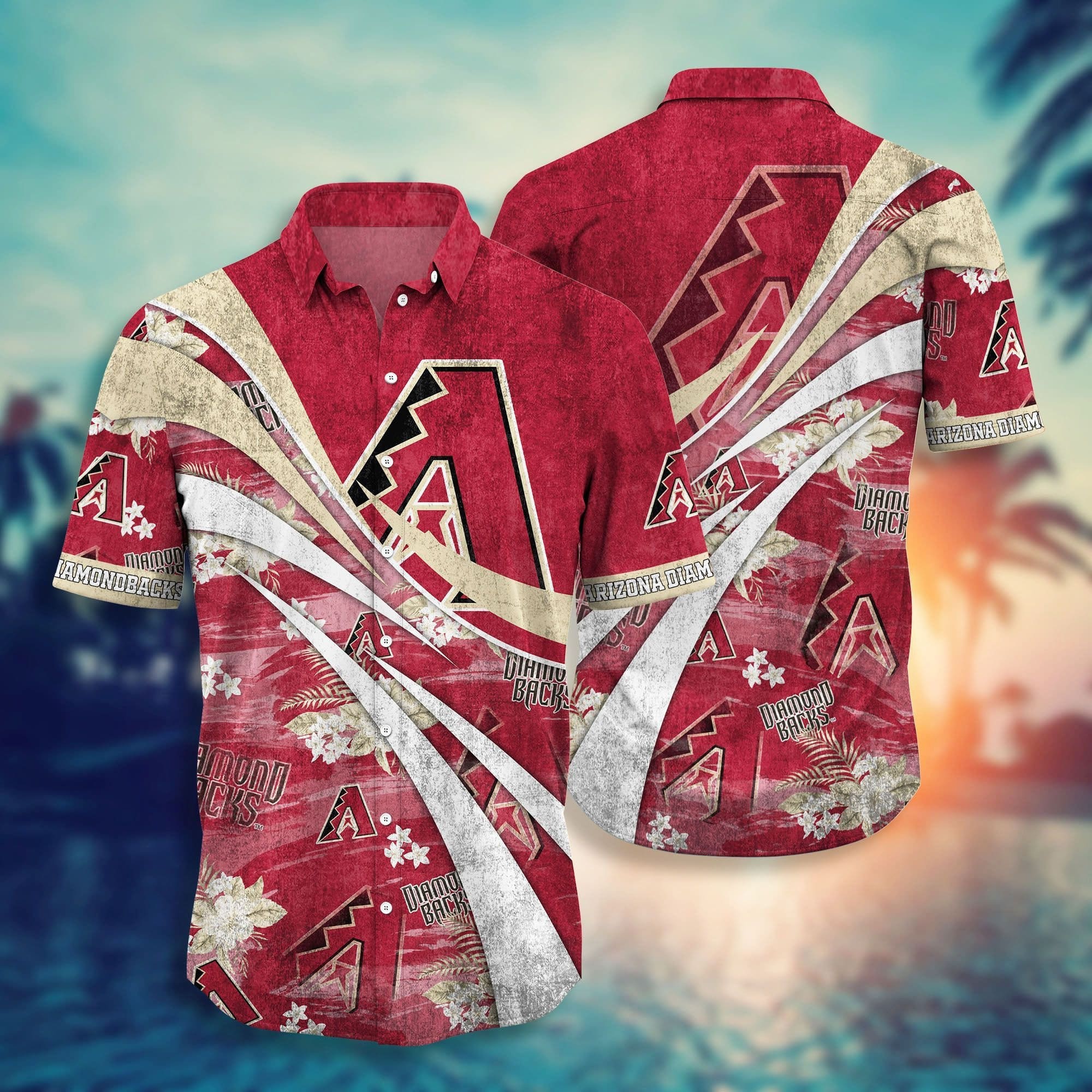 Arizona Diamondbacks Sandstorm Style Hawaiian Shirt