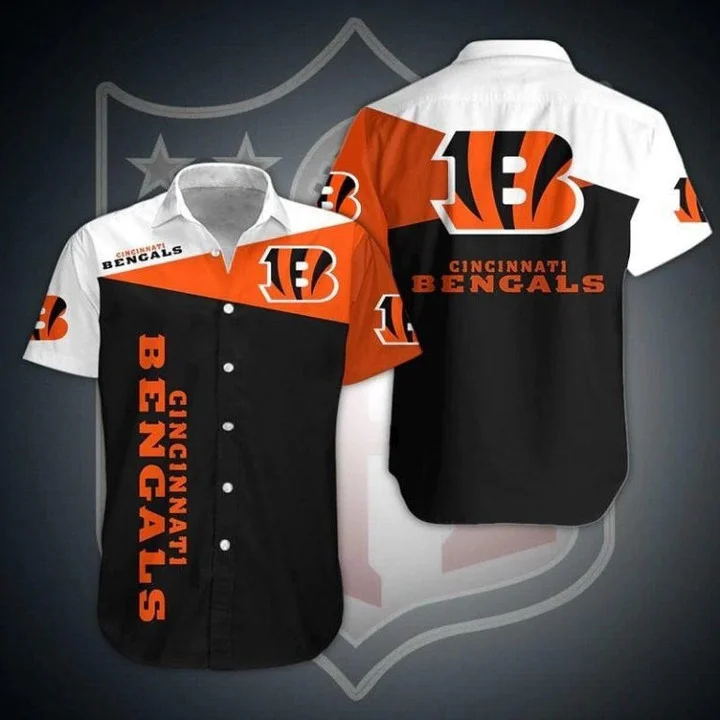 Cincinnati Bengals Classic Pride Hawaiian Shirt