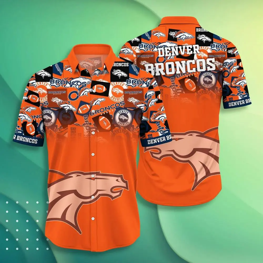 Denver Broncos Team Spirit Hawaiian Shirt