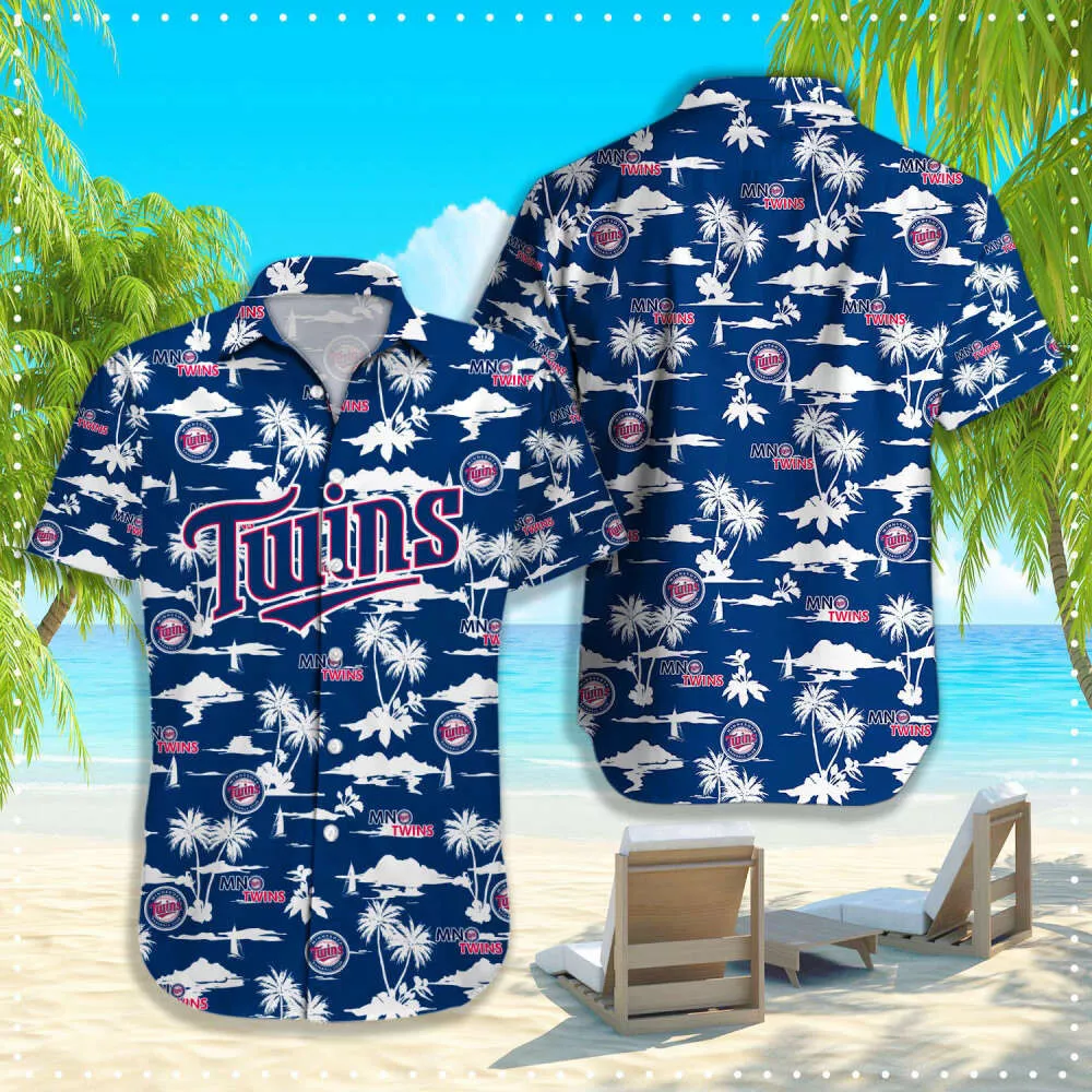 Minnesota Twins Beach Escape Hawaiian Shirt