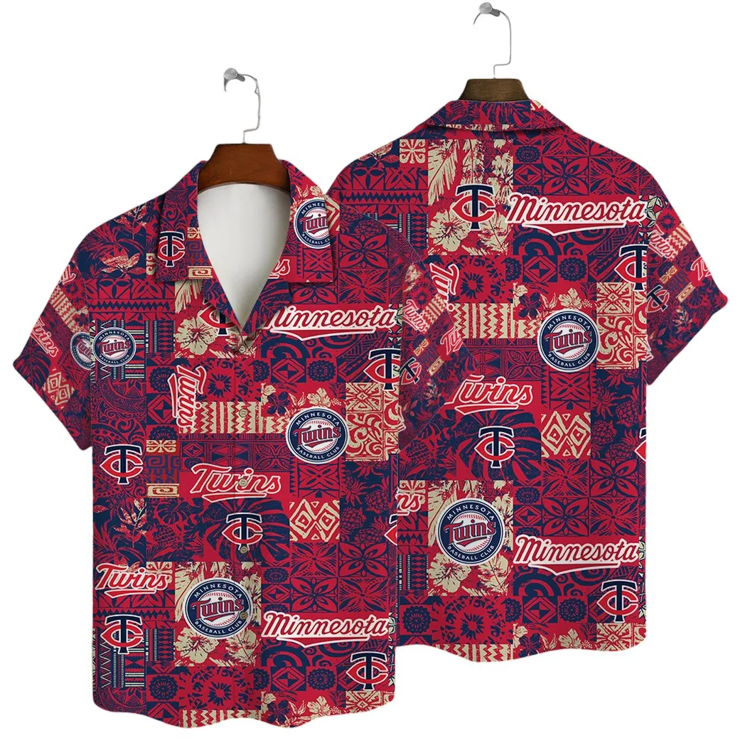 Minnesota Twins Tropic All-Star Hawaiian Shirt