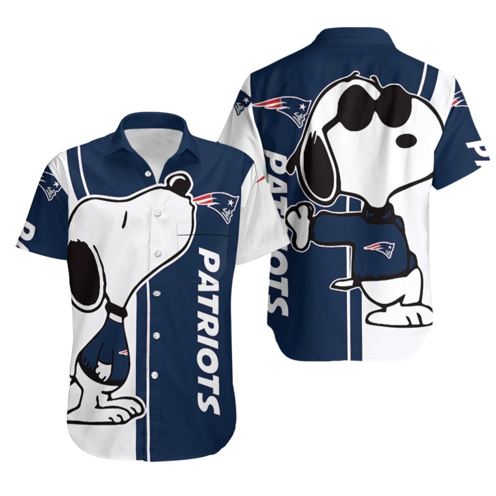 New England Patriots Snoopy Lover Hawaiian Shirt