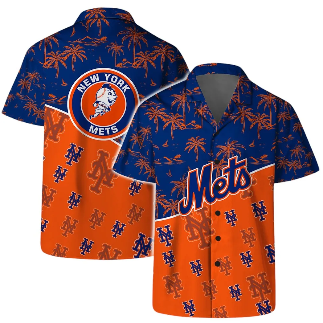 New York Mets Beach Party Hawaiian Shirt