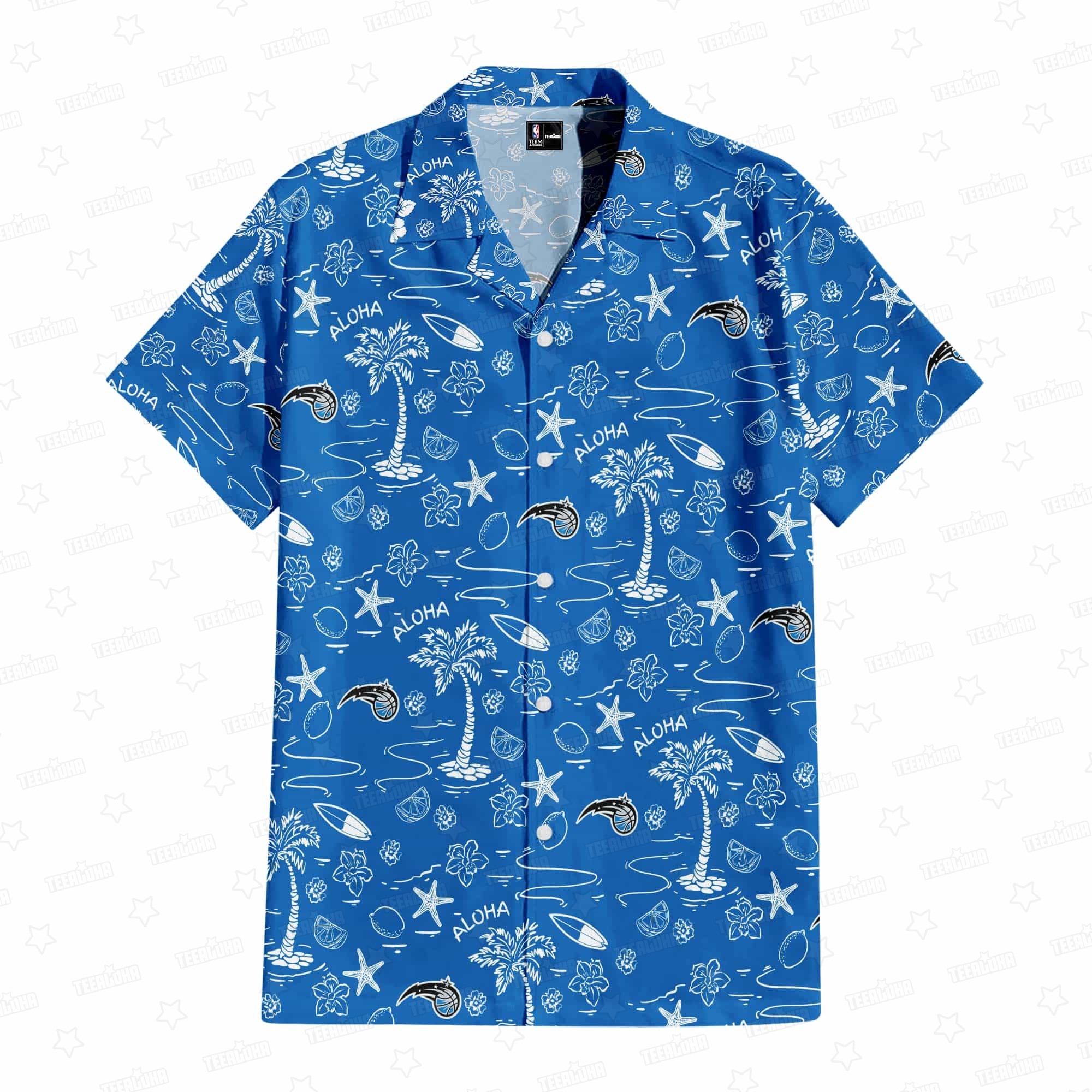 Orlando Magic Tropical Breeze Hawaiian Shirt