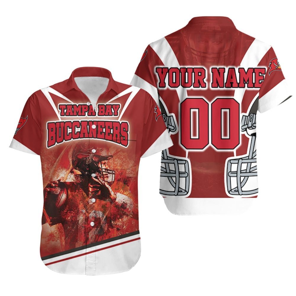 Personalized Tampa Bay Buccaneers Tom Brady 12 Defy Hawaiian Shirt