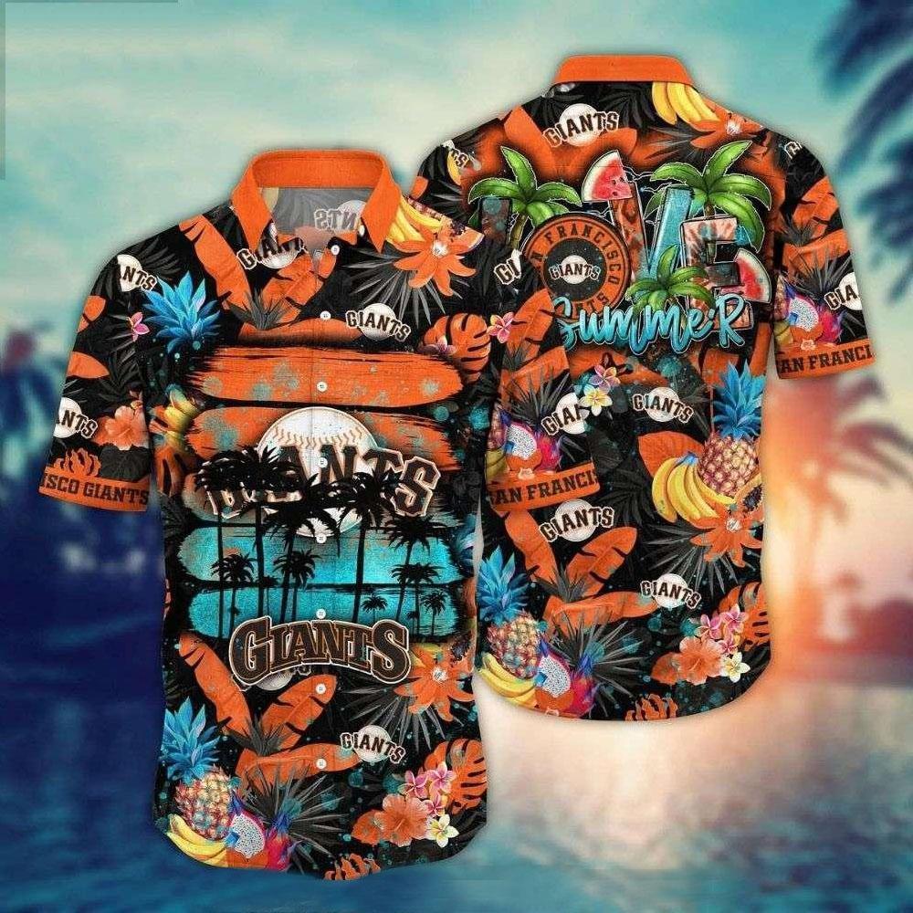 San Francisco Giants Summer Paradise Hawaiian Shirt