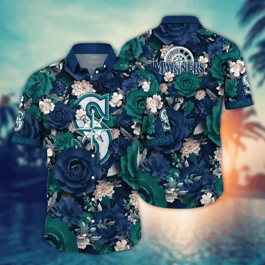 Seattle Mariners Oceanic Escape Hawaiian Shirt