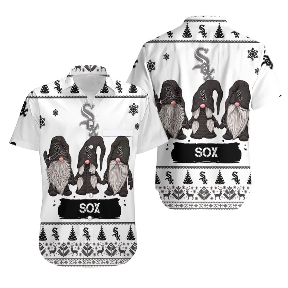 Take Control With Gnomes Chicago White Sox Ugly Hawaiian Shirt