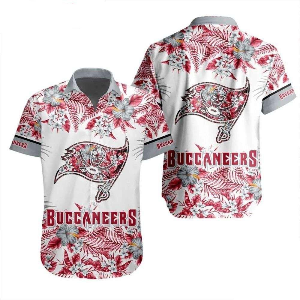 Tampa Bay Buccaneers Buccaneer Breeze Hawaiian Shirt