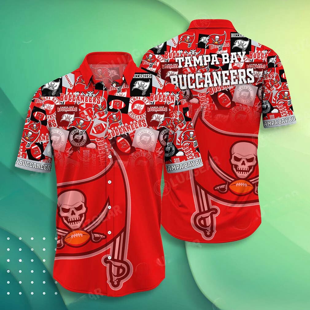 Tampa Bay Buccaneers Island Escape Hawaiian Shirt