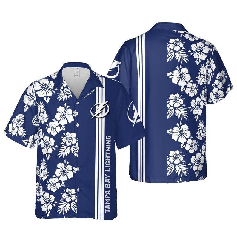 Tampa Bay Lightning Stormfront Hawaiian Shirt