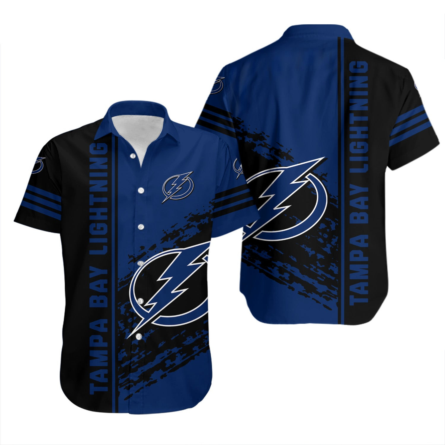 Tampa Bay Lightning Tropical Lightning Hawaiian Shirt