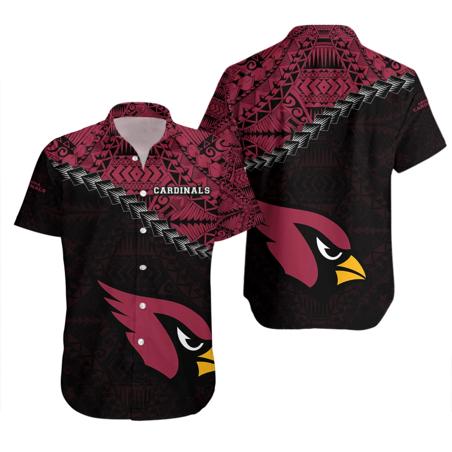 Arizona Cardinals Tribal Legacy Hawaiian Shirt