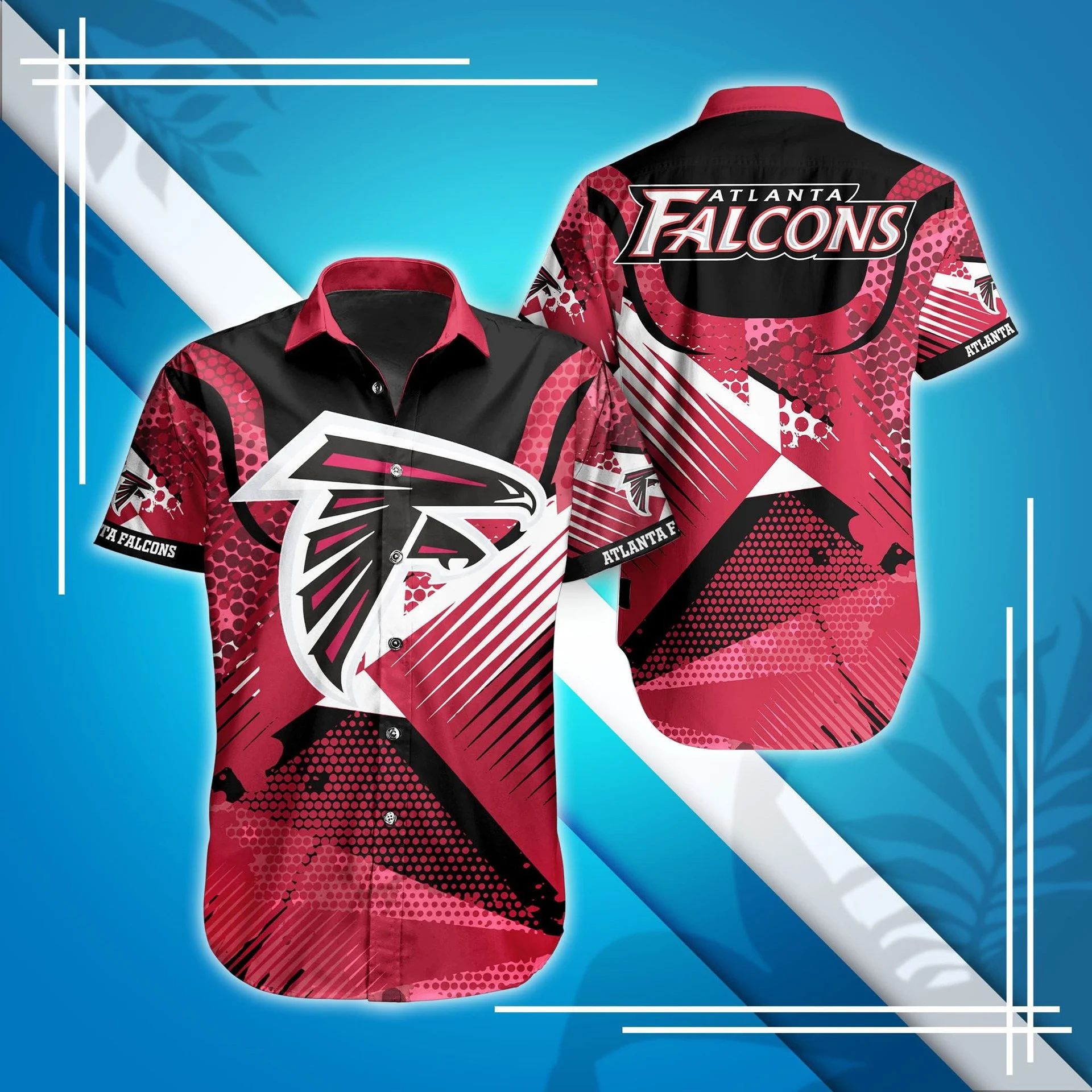 Atlanta Falcons Bold Dynamics Hawaiian Shirt