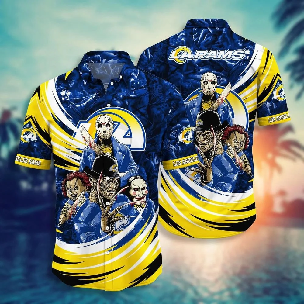 Los Angeles Rams Horror Legends Hawaiian Shirt