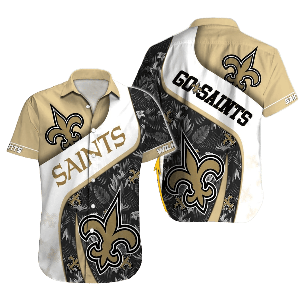 New Orleans Saints Tropical Spirit Hawaiian Shirt
