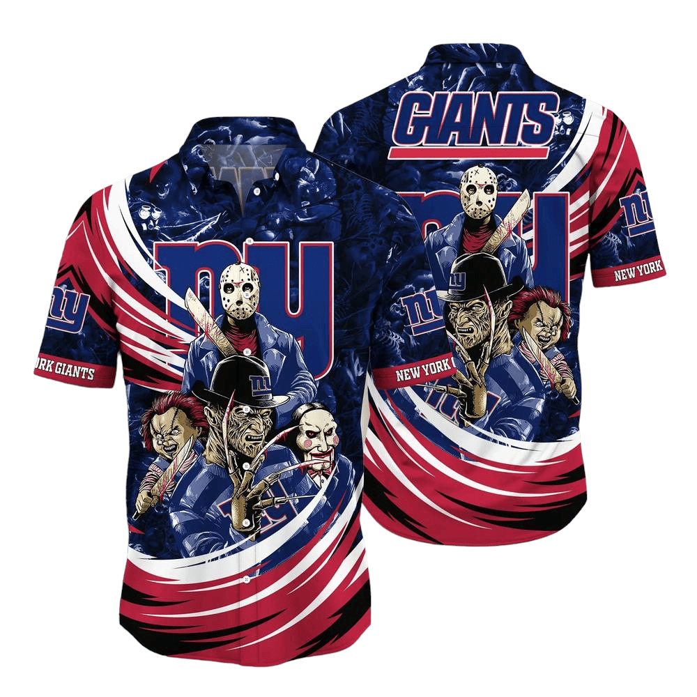 New York Giants Horror Legends Hawaiian Shirt