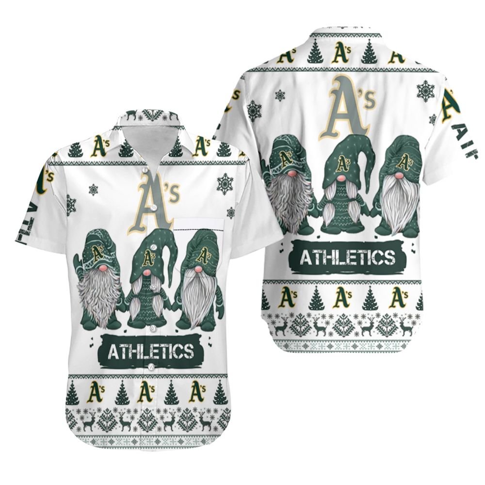 Oakland Athletics Ugly Sweatshirt 3D Hawaiian Shirt
