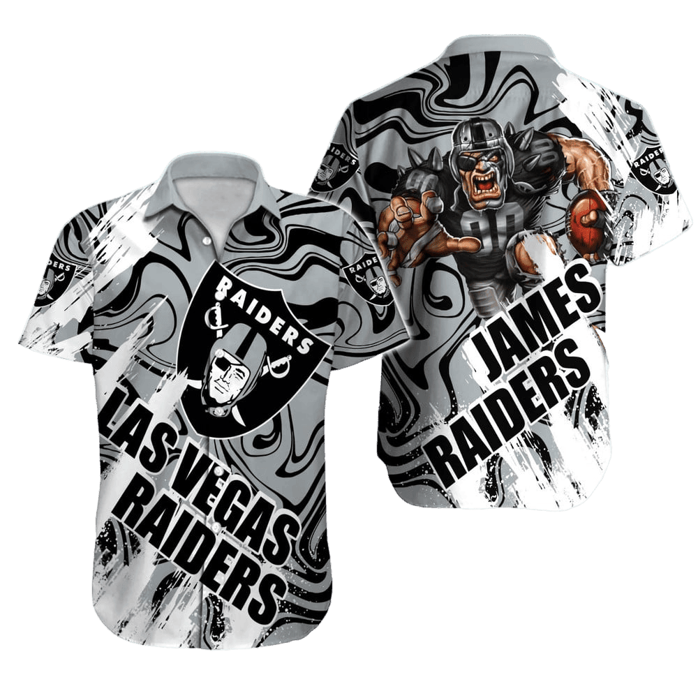 Personalized Las Vegas Raiders Lighthouse Fury Hawaiian Shirt