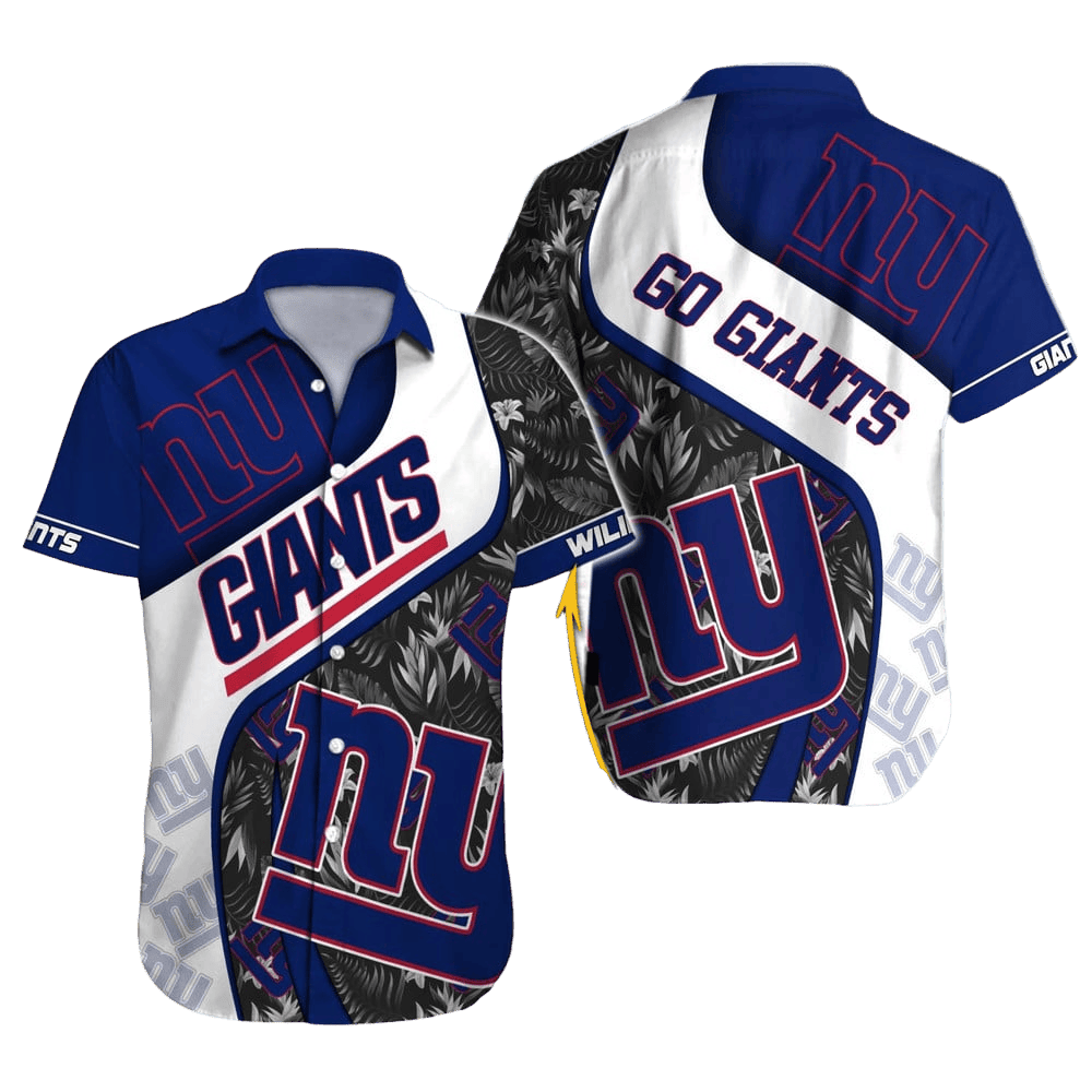 Personalized New York Giants Samurai Spirit Hawaiian Shirt