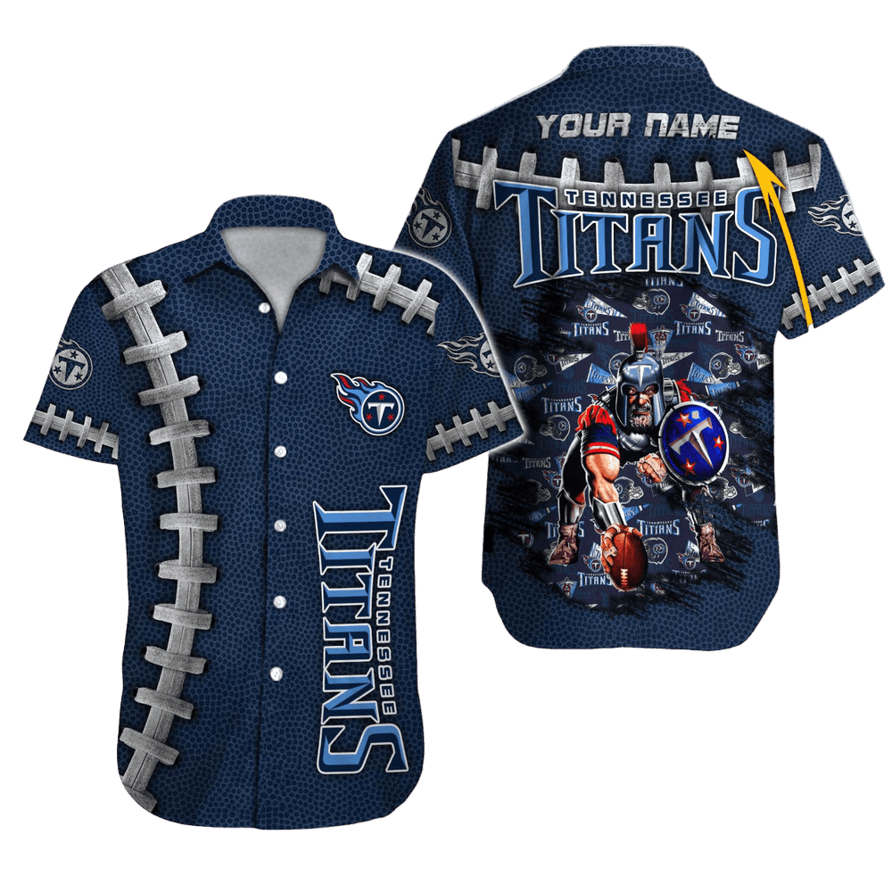 Personalized Tennessee Titans Stitched Glory Hawaiian Shirt