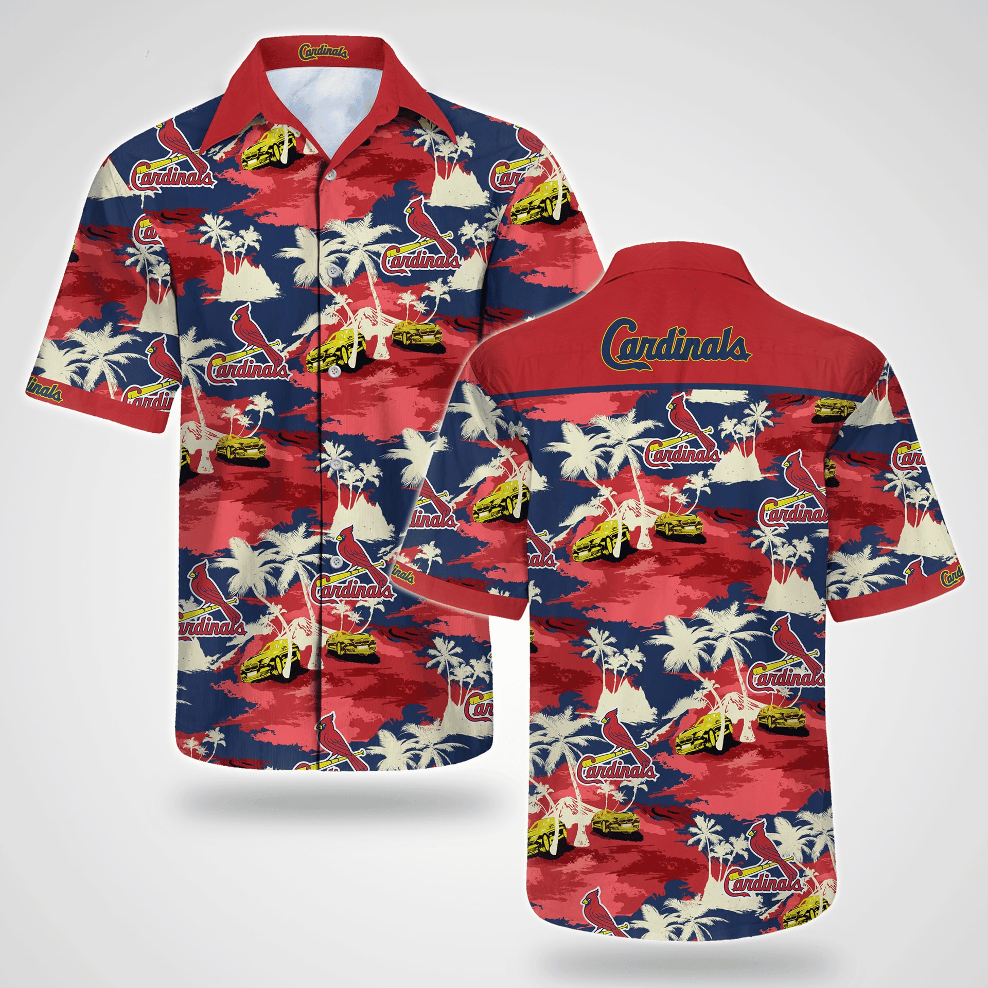 St. Louis Cardinals Island Ride Hawaiian Shirt