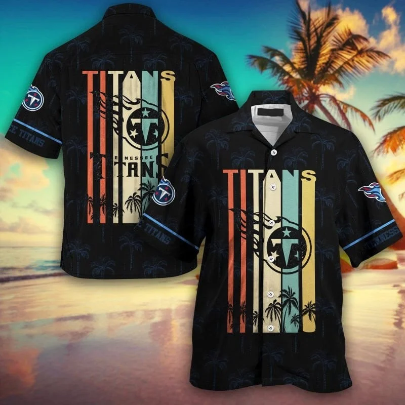 Tennessee Titans Island Blitz Hawaiian Shirt