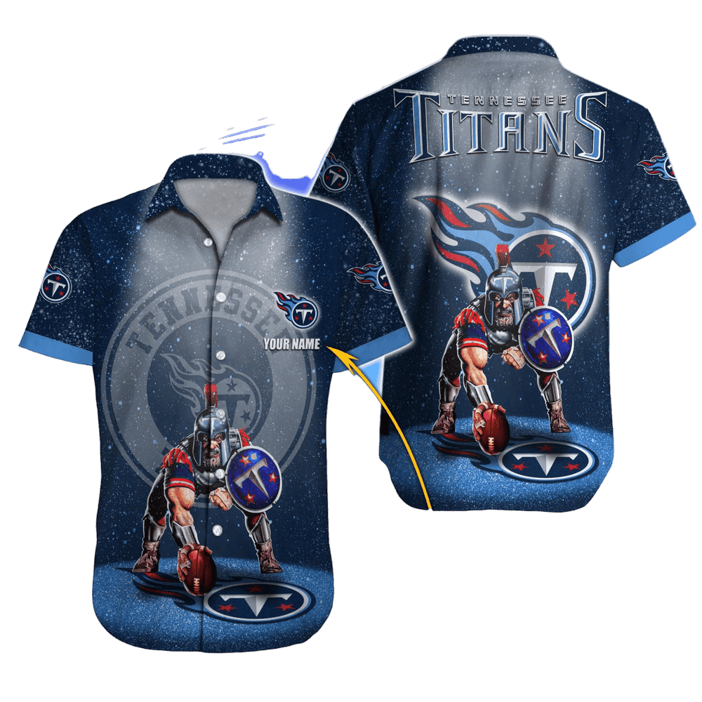 Tennessee Titans Warrior Spirit Hawaiian Shirt