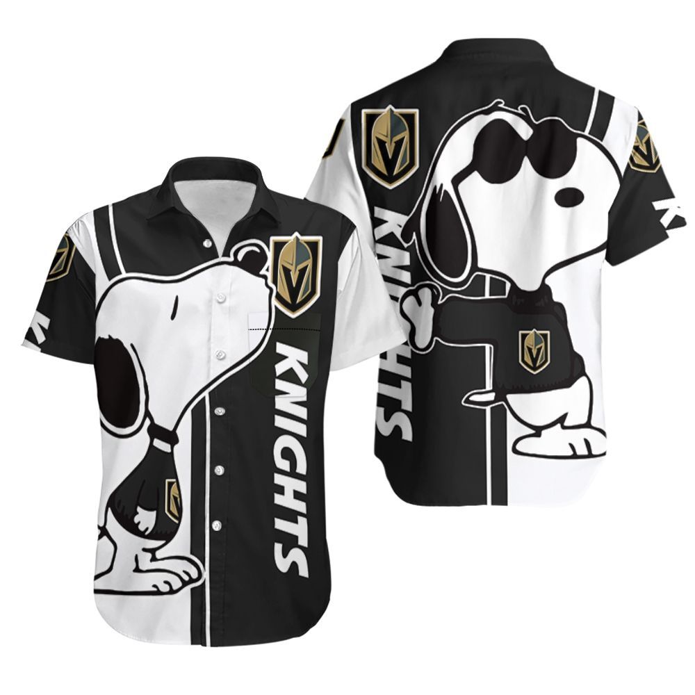 Vegas Golden Knights Cool Snoopy Hawaiian Shirt