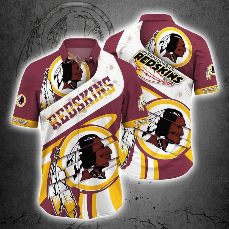 Washington Redskins Legacy Ring Hawaiian Shirt