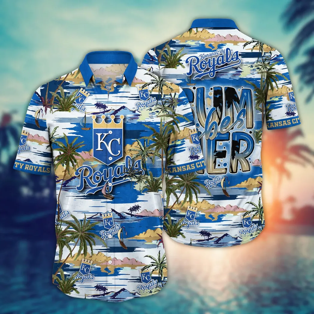 Kansas City Royals Summer Vibes Hawaiian Shirt