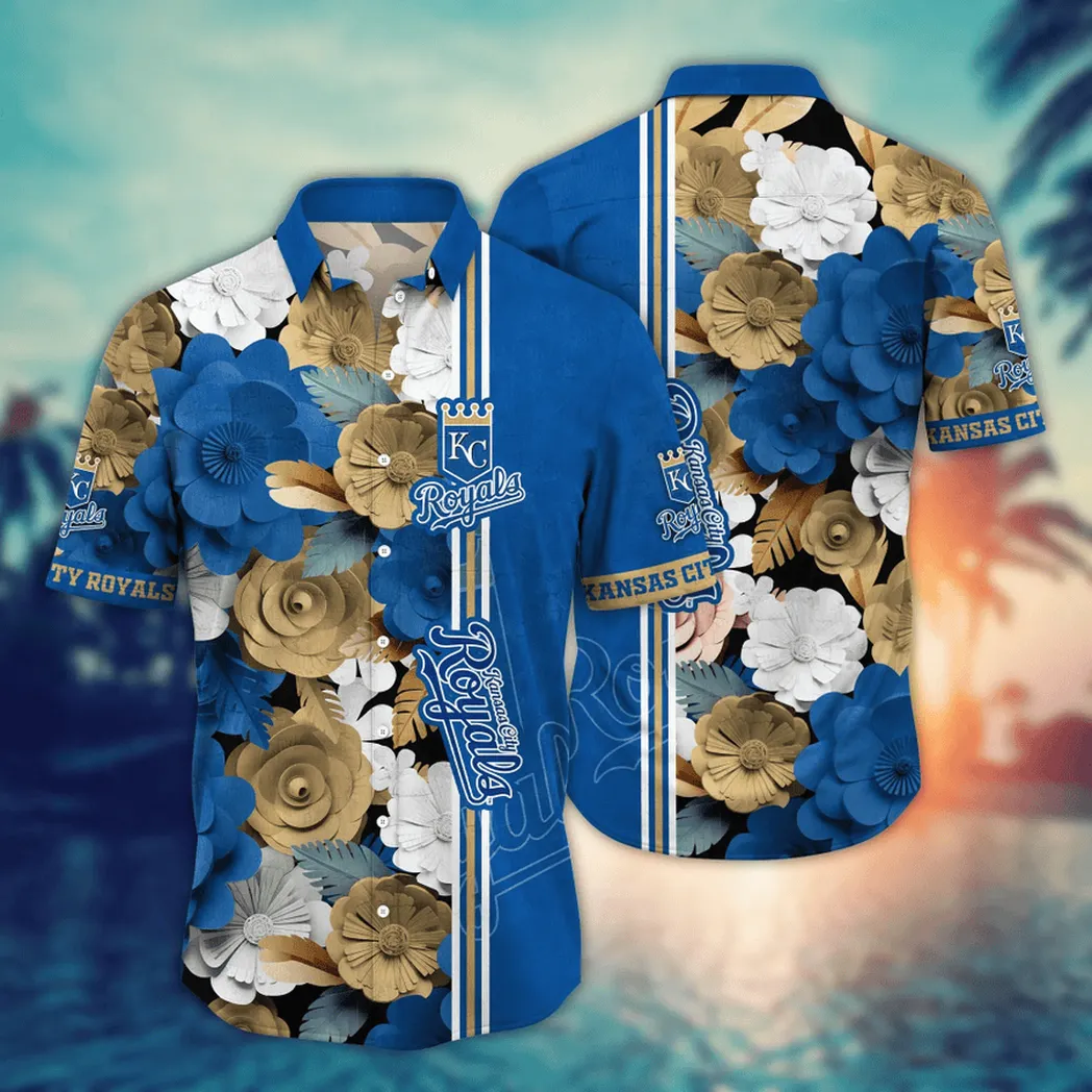 Kansas City Royals Tropical Summer Vibes Hawaiian Shirt