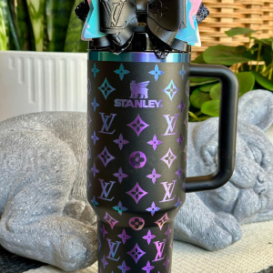 ✨ Black Stanley Tumbler 40OZ – Luxury Tumbler 2024 AZS101003 – Azelle Shop