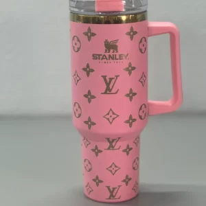 ✨ Light Pink Stanley Tumbler 40OZ – Luxury Tumbler 2024 AZS101002 – Azelle Shop