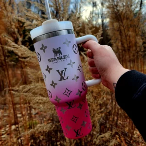 ✨ Pink Stanley Tumbler 40OZ – Luxury Tumbler 2024 AZS240907 – Azelle Shop