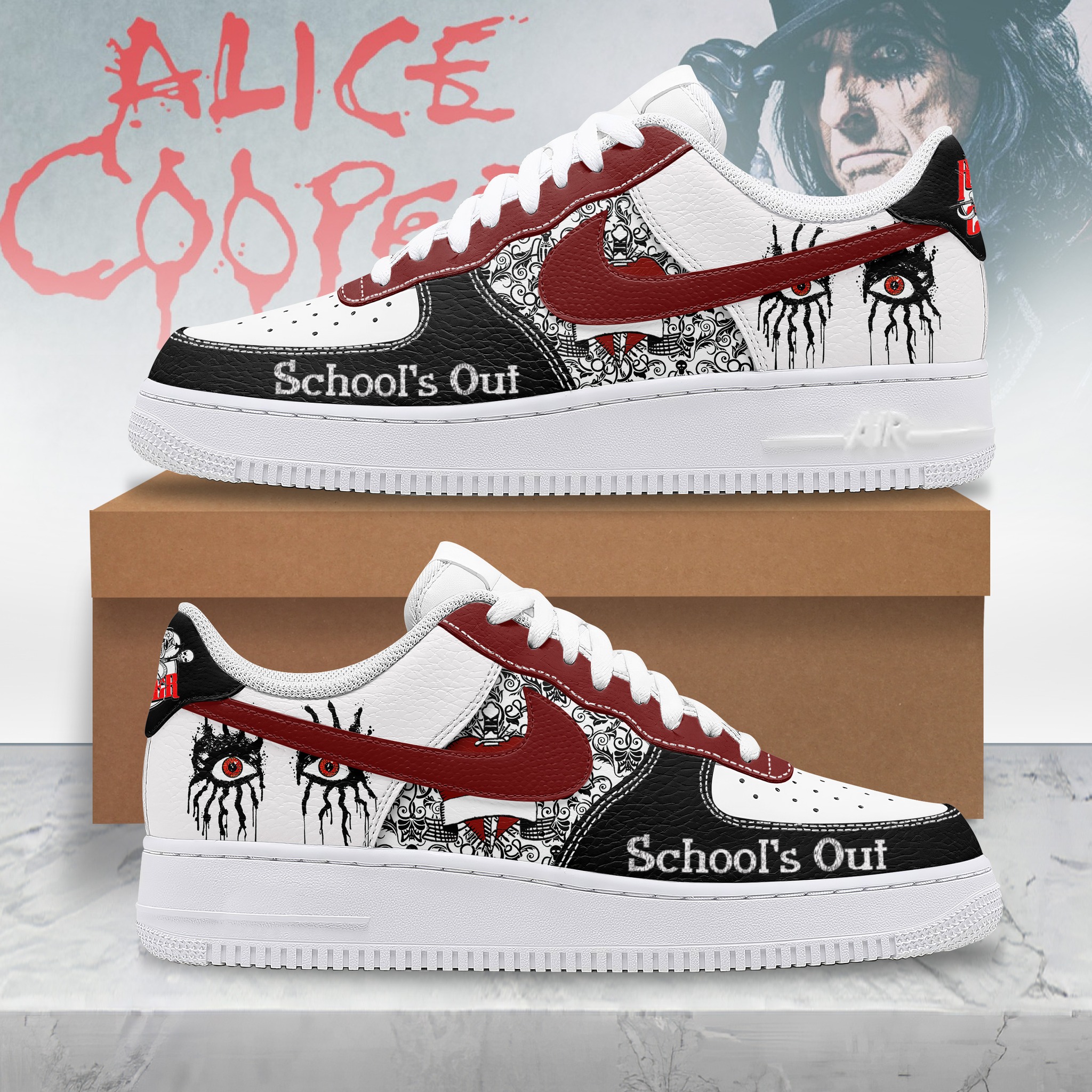 Alice Cooper Premium Af1 Sneaker LZ 106192