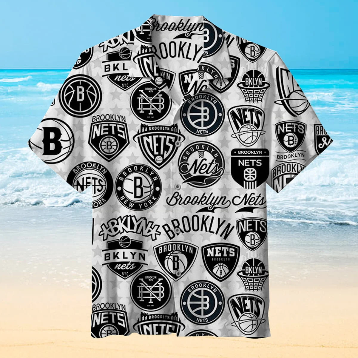 Brooklyn Nets Iconic Logo Hawaiian Shirt – TeeAloha