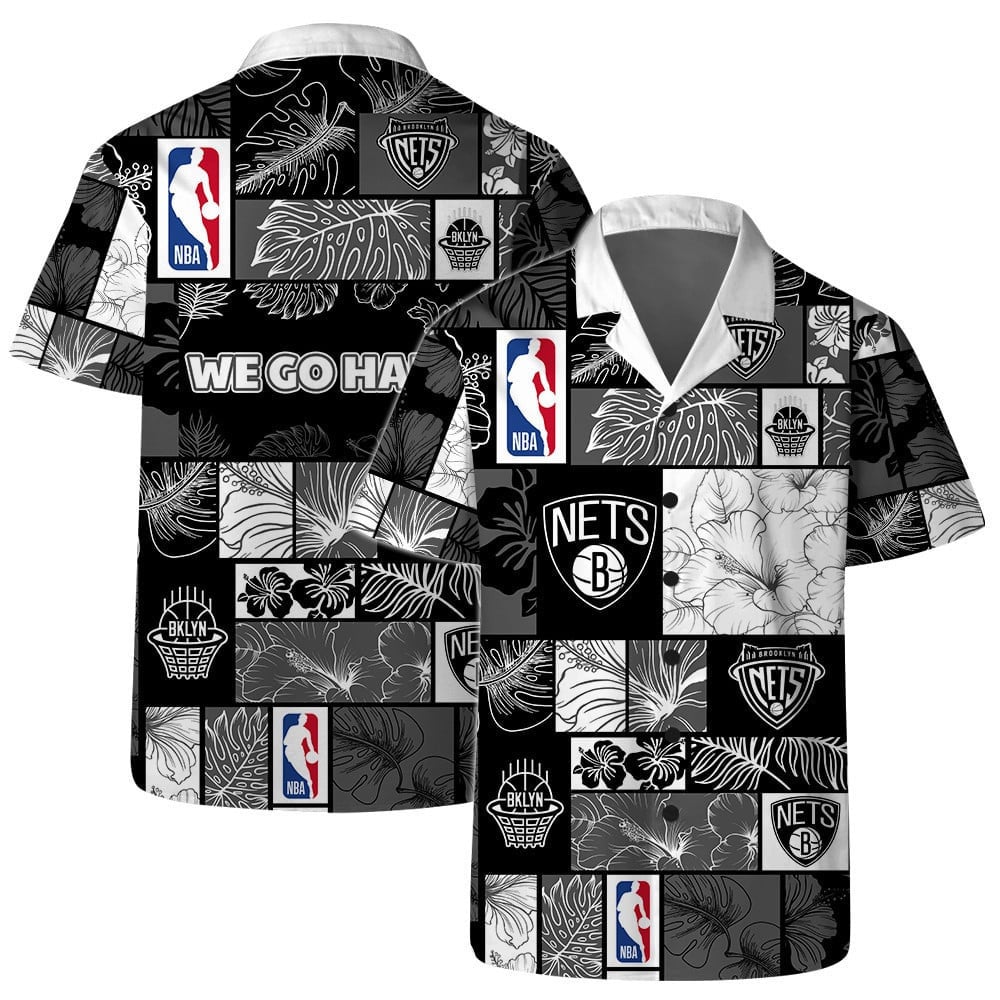 Brooklyn Nets Urban Jungle Hawaiian Shirt – TeeAloha