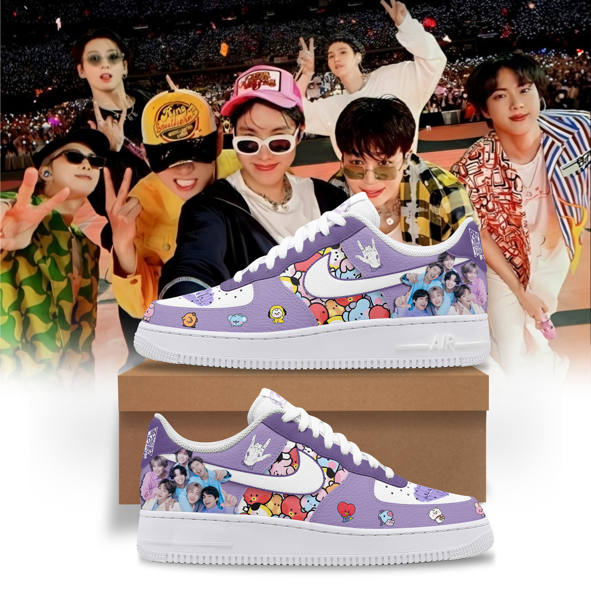 BTS ARMY Premium  Af1 Sneaker LZ 106226