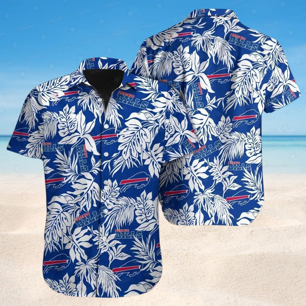 Buffalo Bills Monstera Breeze Hawaiian Shirt – TeeAloha