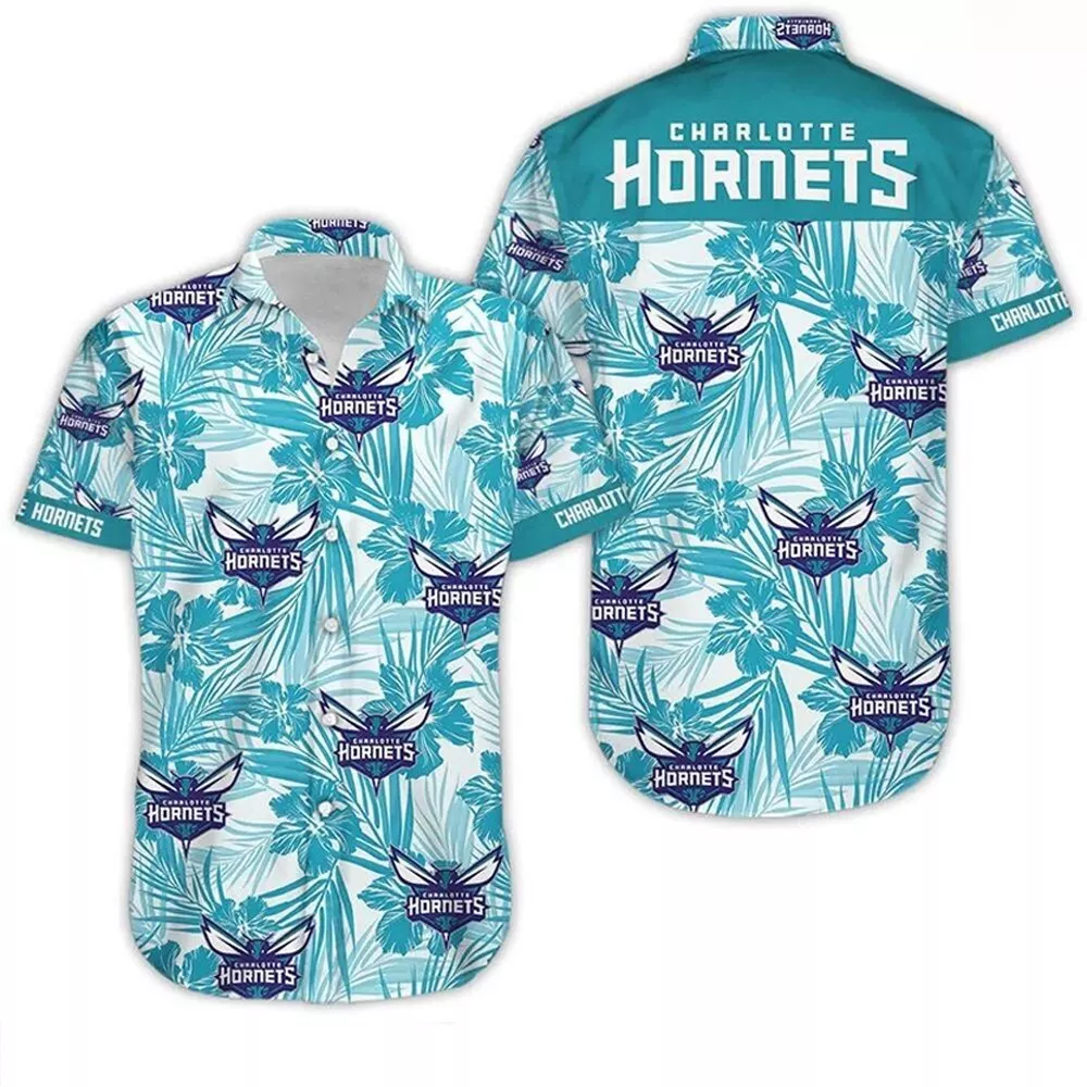 Charlotte Hornets Floral Paradise Hawaiian Shirt – TeeAloha