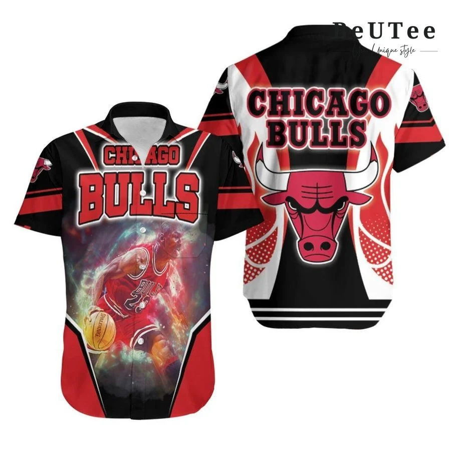 Chicago Bulls Cosmic Dunk Hawaiian Shirt – TeeAloha