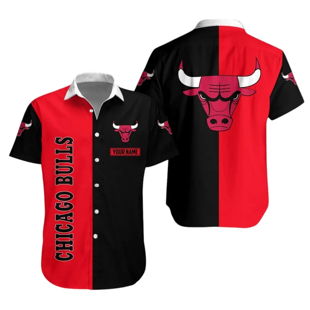 Chicago Bulls Iconic Bull Hawaiian Shirt – TeeAloha