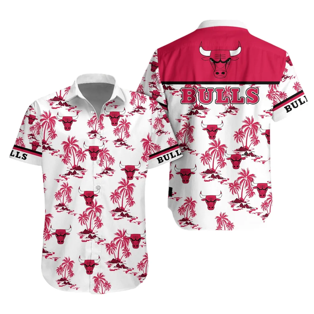Chicago Bulls Palm Beach Escape Hawaiian Shirt – TeeAloha