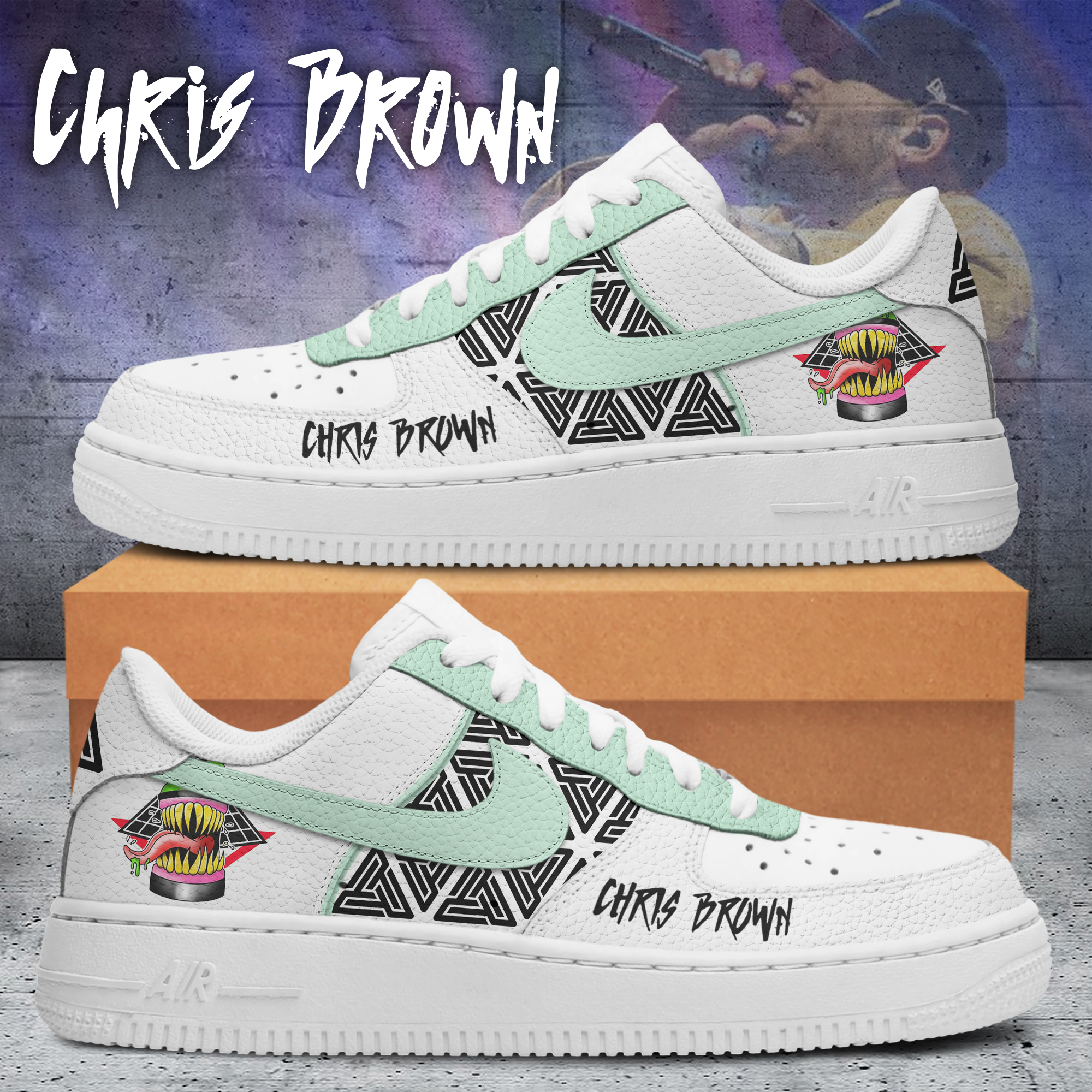 Chris Brown Premium Af1 Sneaker LZ 106207