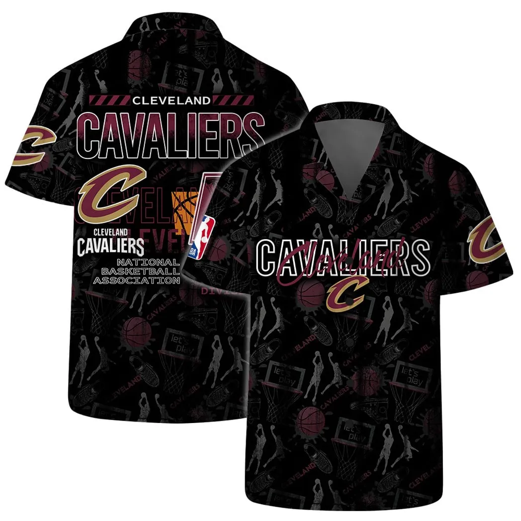 Cleveland Cavaliers Basketball Action Hawaiian Shirt – TeeAloha