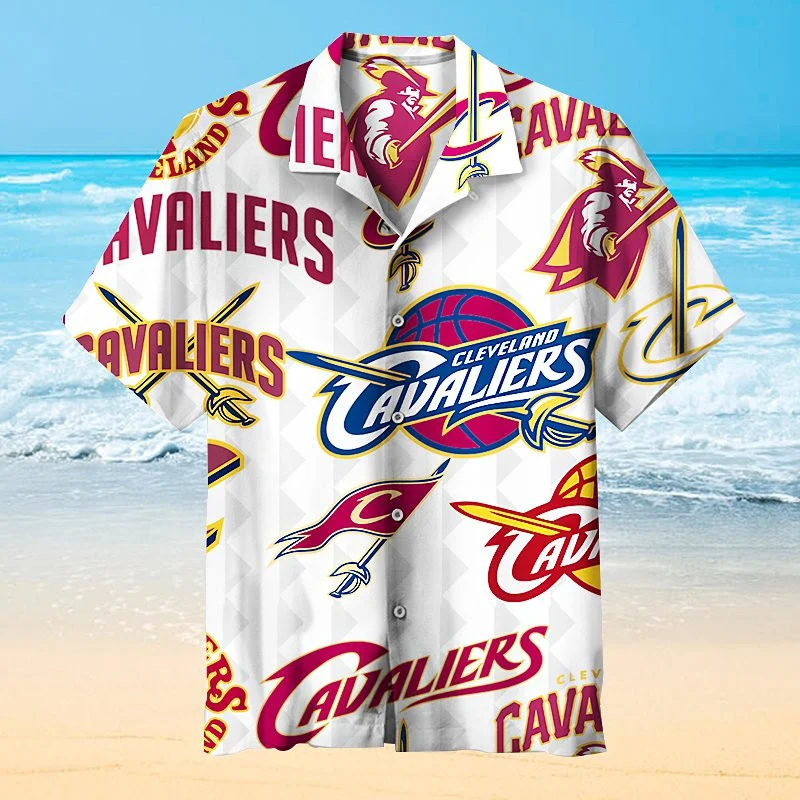 Cleveland Cavaliers Logo Wave Hawaiian Shirt – TeeAloha