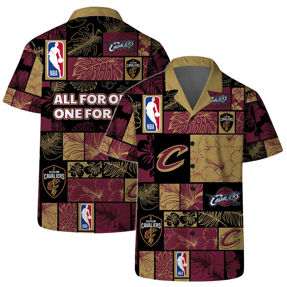 Cleveland Cavaliers NBA All-Star Floral Hawaiian Shirt – TeeAloha